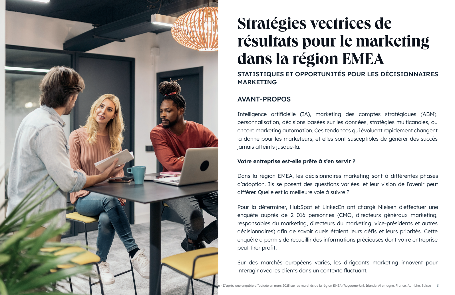 Stratégies vectrices de résultats pour le marketing dans la région EMEA