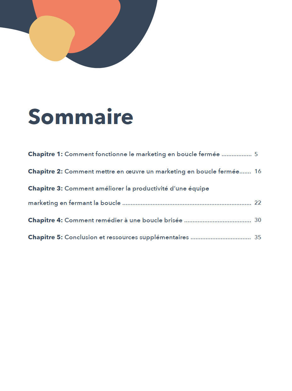 Sommaire 