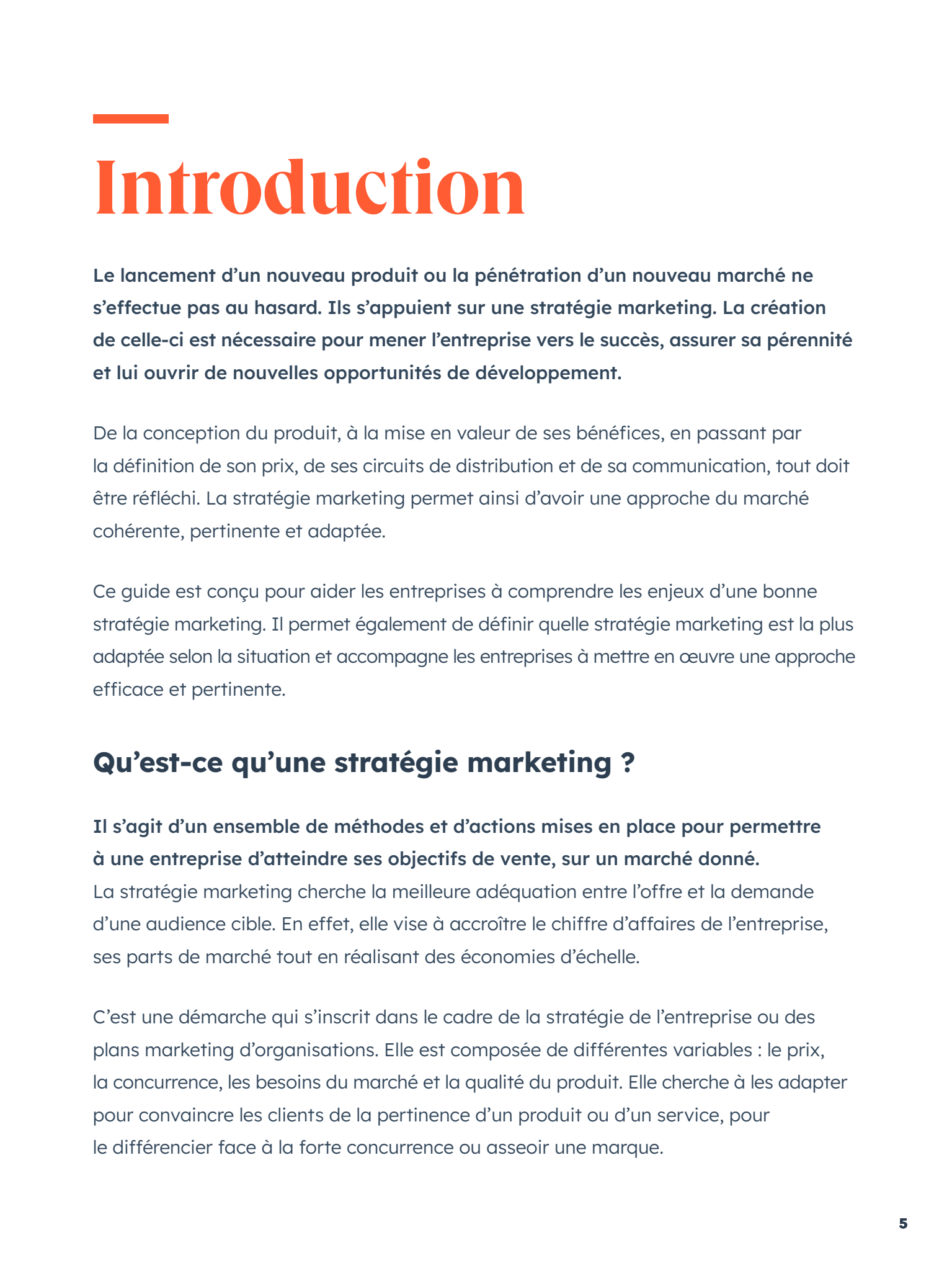 Introduction-marketing-strategie